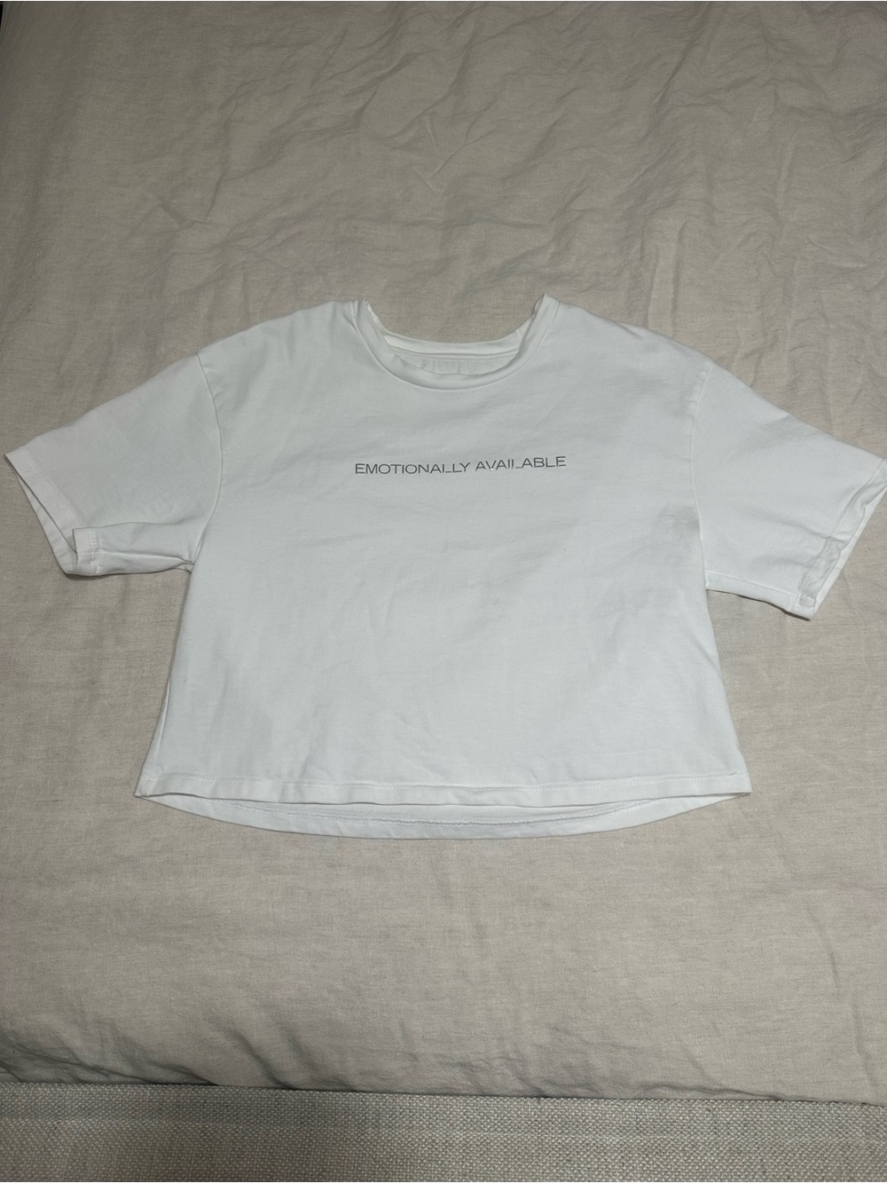 Crop tee